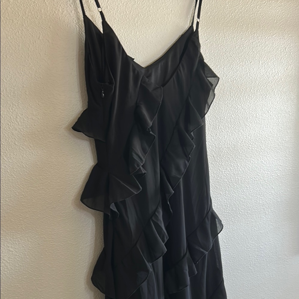 NWOT Petal & Pup Ciao Ruffles Maxi Dress in Black - Picture 10 of 12